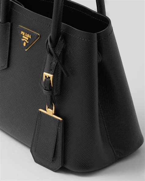 prada double saffiano bag|Prada double bag price.